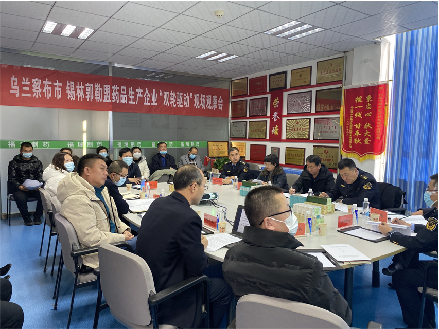 福瑞股份生產(chǎn)中心舉辦 藥品生產(chǎn)企業(yè)“雙輪驅(qū)動(dòng)”現(xiàn)場(chǎng)觀摩會(huì)